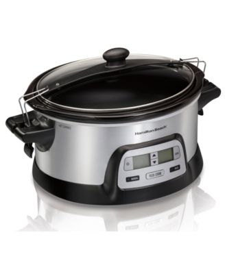 Hamilton Beach - Programmable FlexCook 6-Qt. Slow Cooker