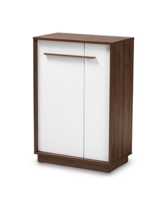 Baxton Studio - Mette Shoe Cabinet, Quick Ship