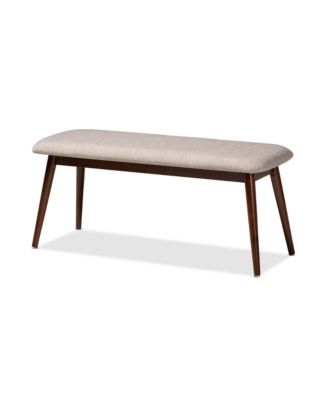 Baxton Studio - Flora Dining Bench, Quick Ship
