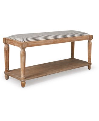 Finch - Graydon Upholstered Bench, Quick Ship
