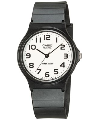 Casio - Unisex Black Resin Strap Watch 35mm