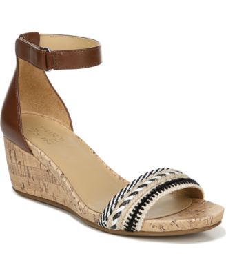 Naturalizer - Areda Ankle Strap Wedge Sandals