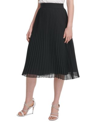 DKNY - Pleated Midi Skirt