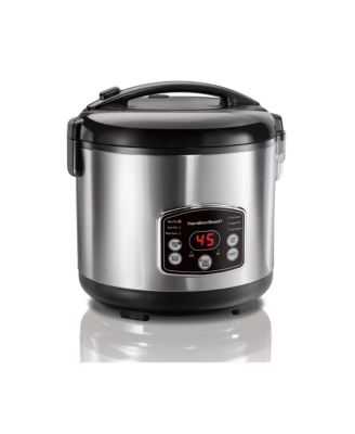 Hamilton Beach - 4.5-Qt. Rice/Hot Cereal Cooker