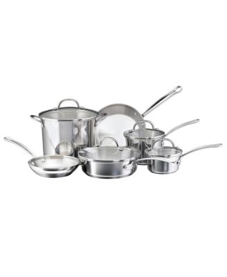 Farberware - Millennium Stainless Steel 10-Pc. Cookware Set