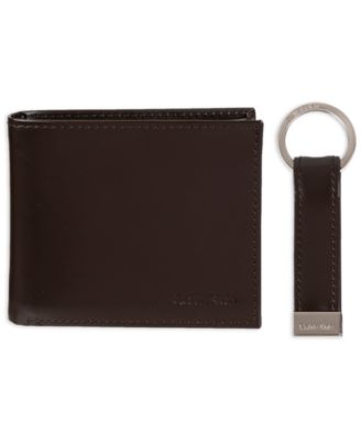 Men's RFID Passcase Wallet & Key Fob Set image