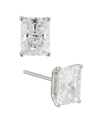 Eliot Danori - Emerald Cubic Zirconia Earring, Created for Macy's