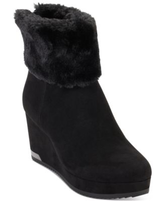 DKNY - Women's Nadra Wedge Booties