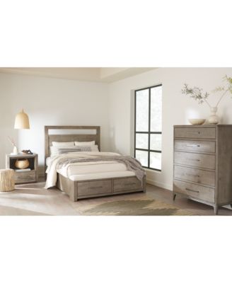 CLOSEOUT! Intrigue Bedroom 3-Pc. Set (King Storage Bed, One-Drawer Nightstand & Chest) image
