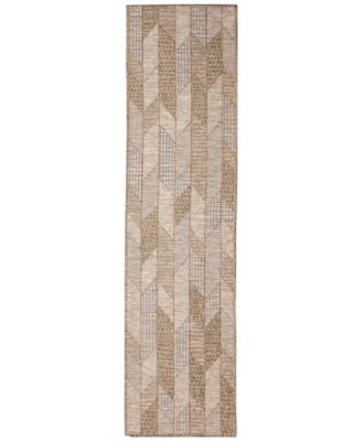 Orly Angles 1'11" x 7'6" Runner Outdoor Area Rug image