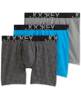 Jockey - Men's 3-Pk. ActiveStretch™ 7" Boxer Briefs