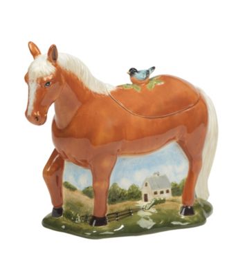 York Stables 3-D Horse Cookie Jar image