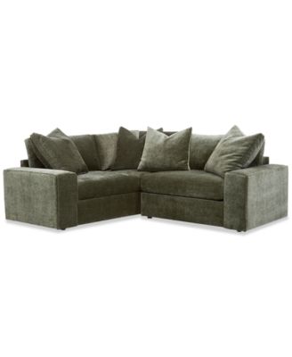 Furniture - 2-Pc. Fabric L-Shape Sectional Sofa