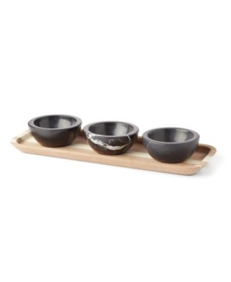 Lenox LX Collective Tray Set with 3 Dip Bowls image