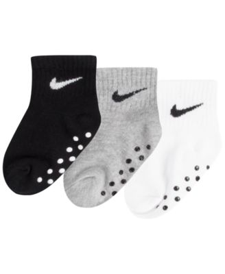 Baby Boys or Baby Girls Core Ankle Gripper Socks, Pack of 3 image