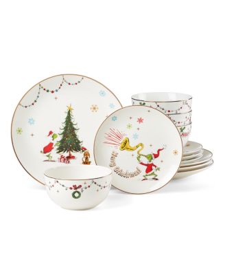 Merry Grinchmas 12 Pc. Dinnerware Set, Service for 4 image