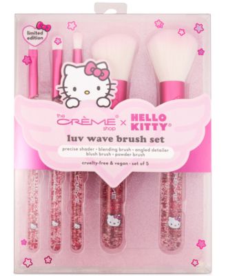 The Crème Shop - 5-Pc. Hello Kitty Luv Wave Brush Set