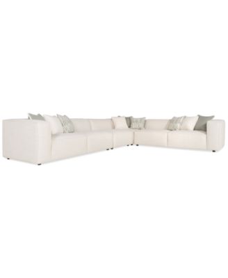 Bernhardt - Bliss 161" 4-Pc. Fabric Modular Sectional