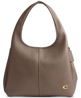 COACH - Lana Polished Pebble Leather Large Shoulder Bag