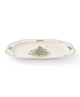 Spode - Christmas Tree 14" Oval Platter