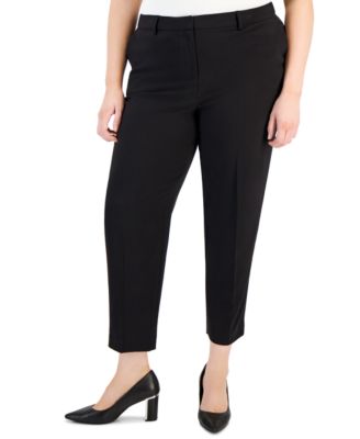Plus Size Shannon Mid-Rise Ankle Pants image
