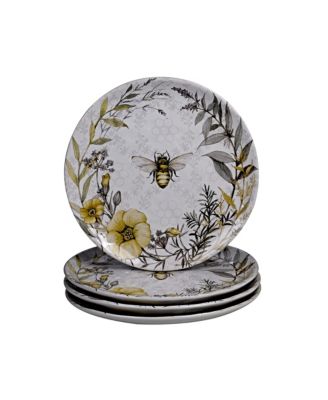 Certified International - Bee Sweet 4-Pc. Dinner Plates