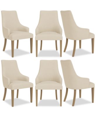 CLOSEOUT! Nelin 6pc Dining Chair Set image