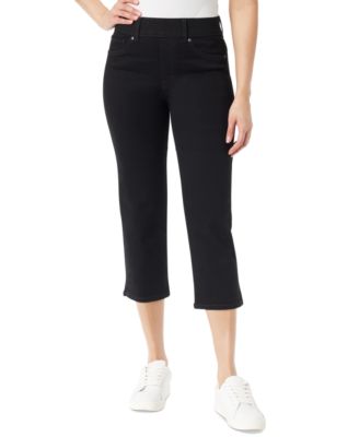 Women's Shape Effect Pull-On Capri Jeans image