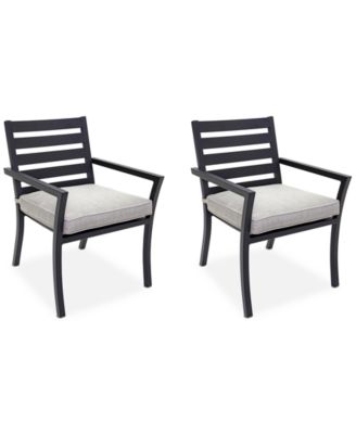 Astaire Outdoor 2-pc Dining Chair Bundle Set, Created for Macy's image