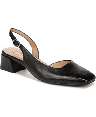 Naturalizer - Jayla Mid-Heel Square Toe Slingback Pumps