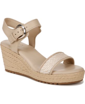 Naturalizer - Women's Stella Open Round Toe Wedge Sandals