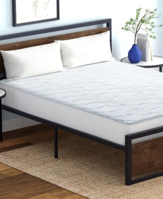 Cooling Quilted Memory Foam Mattress Pad, Queen image