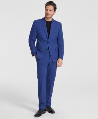 Perry Ellis Portfolio - Men's Classic-Fit Solid Nested Suit