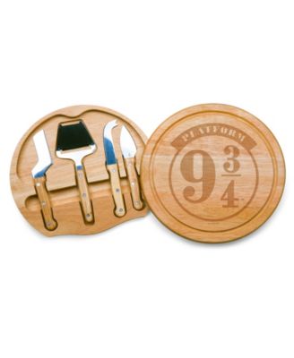 Harry Potter Platform 9 3/4 Circo Cheese Cutting Board and Knife Set image