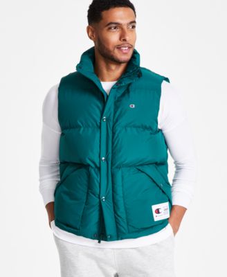 Champion - Men's Solid-Color Quilted Puffer Vest