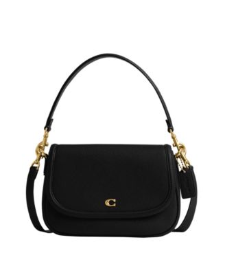 COACH - Legacy Small Pebbled Leather Shoulder Bag