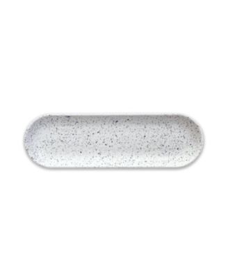 Terrazzo 18" x 5.5" Long Oval Platters, Set of 4 image