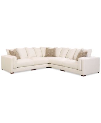 Furniture - Barlien 5-Pc. Fabric Sectional