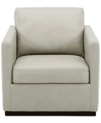 Furniture - Clasea Leather Swivel Chair