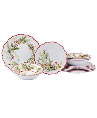 Christmas Gatherings 12 Pc. Dinnerware Set, Service for 4 image