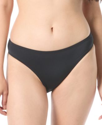 Vince Camuto - Women's Solid Moderate Coverage Bikini Bottoms