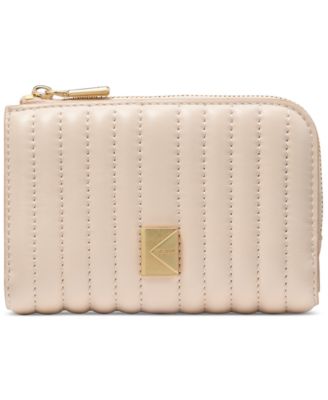 kate spade new york - Deco Quilted Leather Compact Wallet