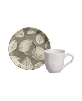 Seiva 12 Pc. Espresso Cup and Saucer Set, Service for 6 image