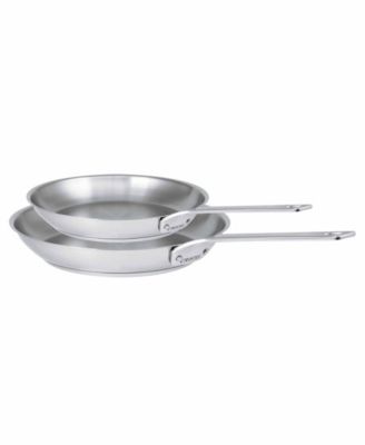 Cristel - 1826 2-Piece Stainless Frying Pan Set