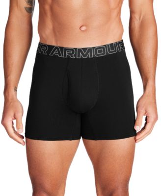 Under Armour - Men's Performance Solid 6" Boxer Briefs - 3-pack