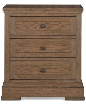 Furniture - Alverton 3-Drawer Nightstand