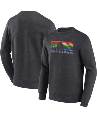 Philcos - Men's Pink Floyd Heather Black Graphic Pullover Sweatshirt
