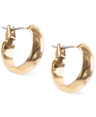 Anne Klein - Silver-Tone Small Hoop Earrings