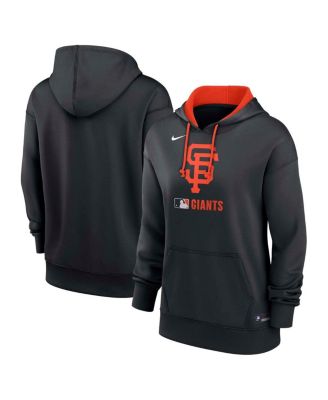 Nike - Women's  Black San Francisco Giants Authentic Collection Performance Pullover Hoodie