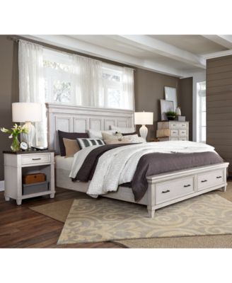 Dawnwood 3-Pc. California King Storage Set (Bed, Chest & 1-Drawer Nightstand) image